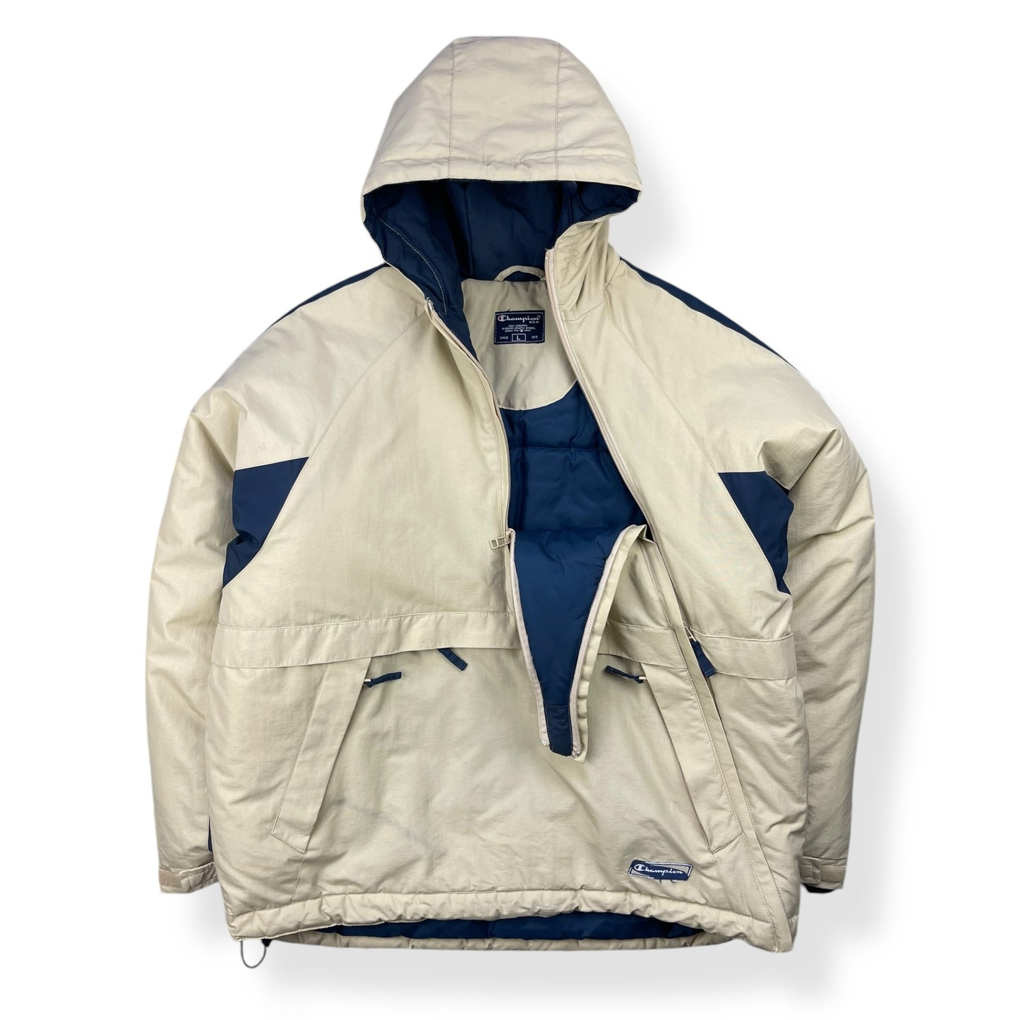 2000's Champion Padded Asymmetric Dual Zip (L)