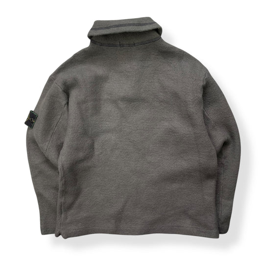 AW1998 Stone Island Wool 1/4 Zip Jumper (M)