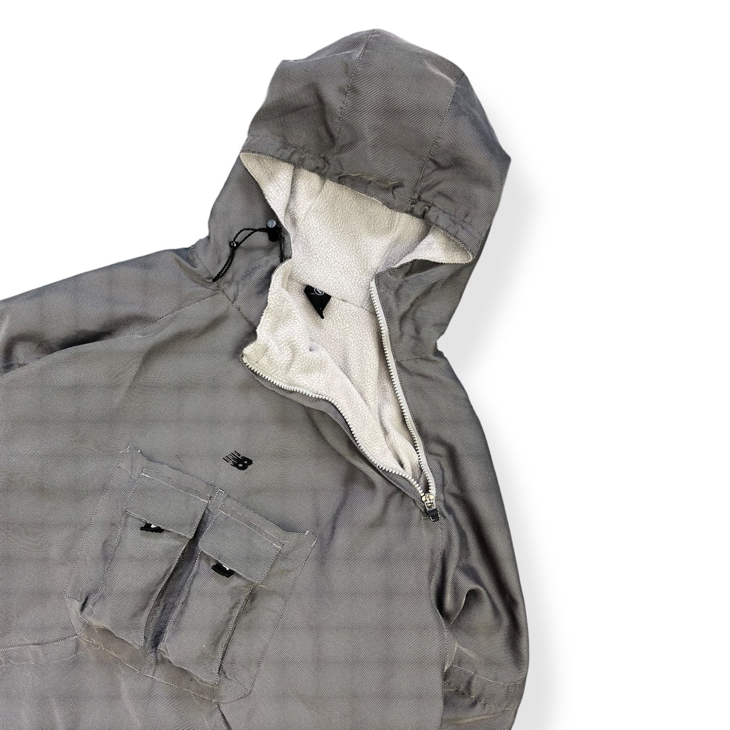 2000's New Balance Iridescent Asymmetric Cargo Pocket Jacket (L)
