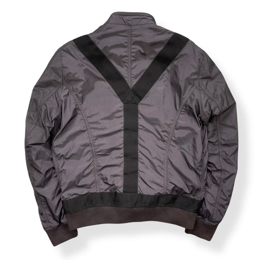 2000's Diesel Nylon Bondage Bomber Jacket (L)