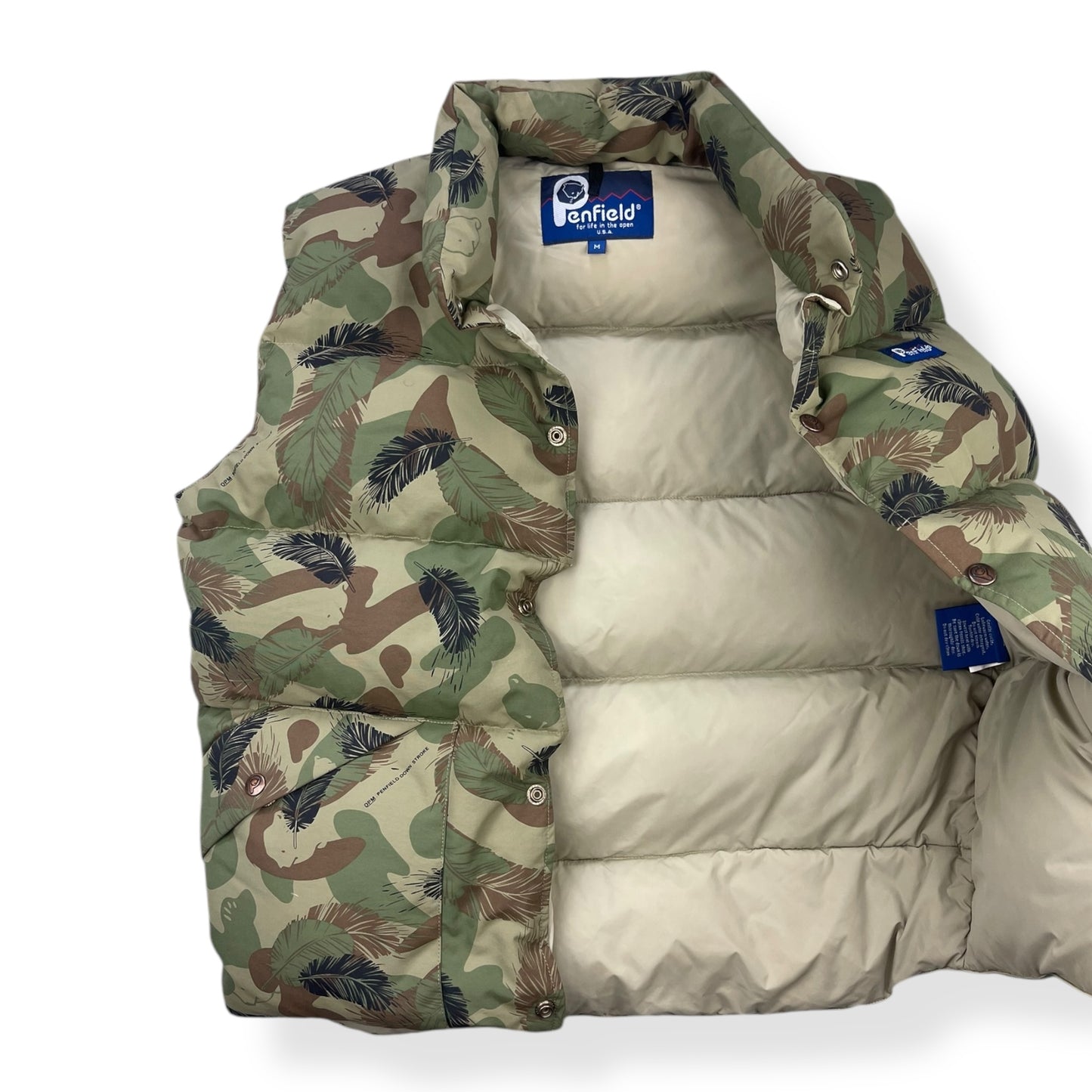2006 Maharishi x Penfield Down Stroke Gilet (M)