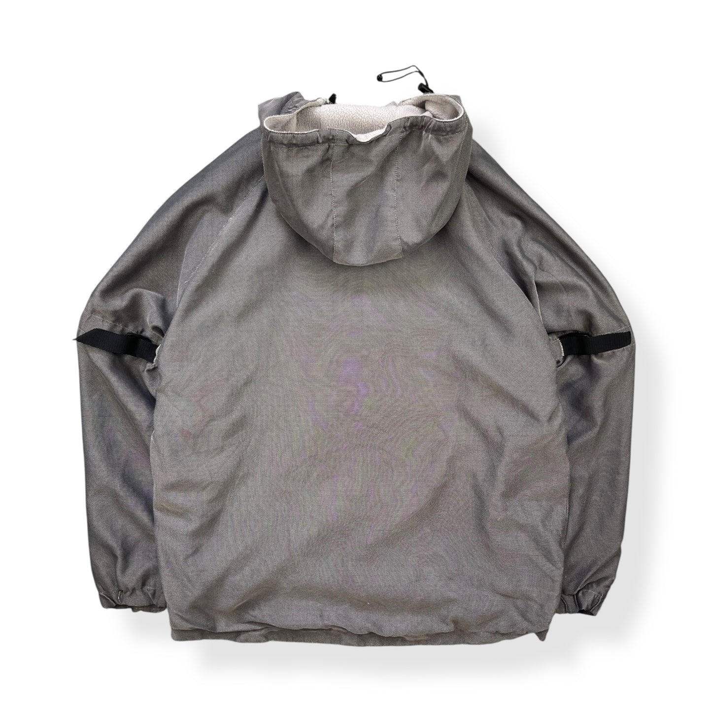 2000's New Balance Iridescent Asymmetric Cargo Pocket Jacket (L)