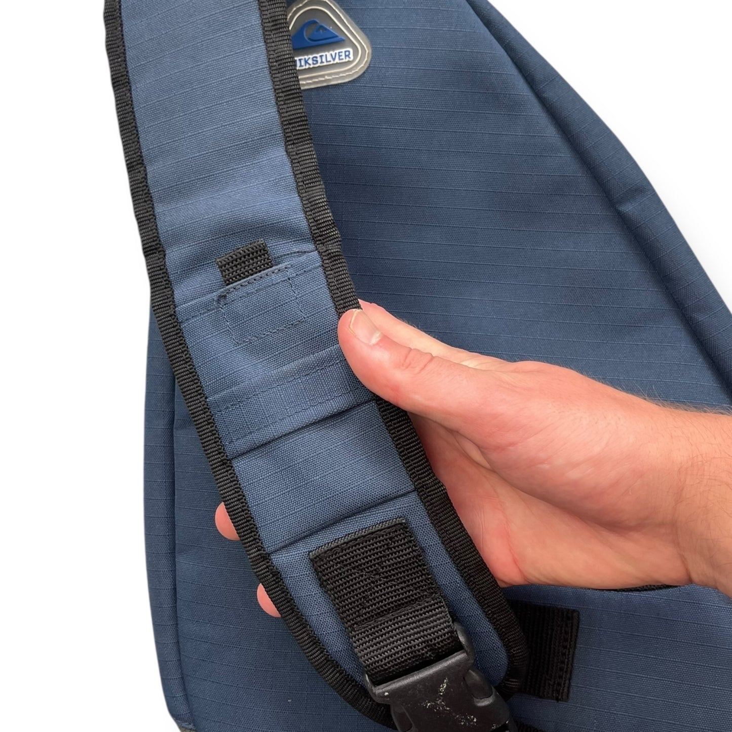 2000's Quiksilver Mesh Pocket Sling Bag