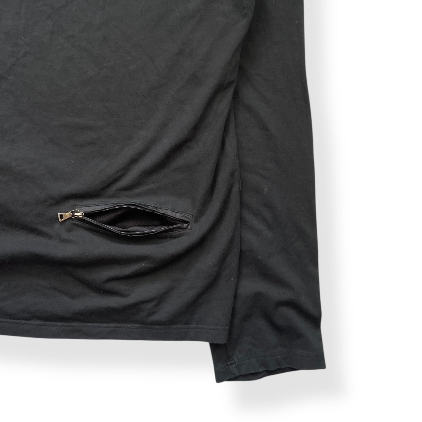 2000's Prada Sport Stash Pocket Long Sleeve Polo (L)