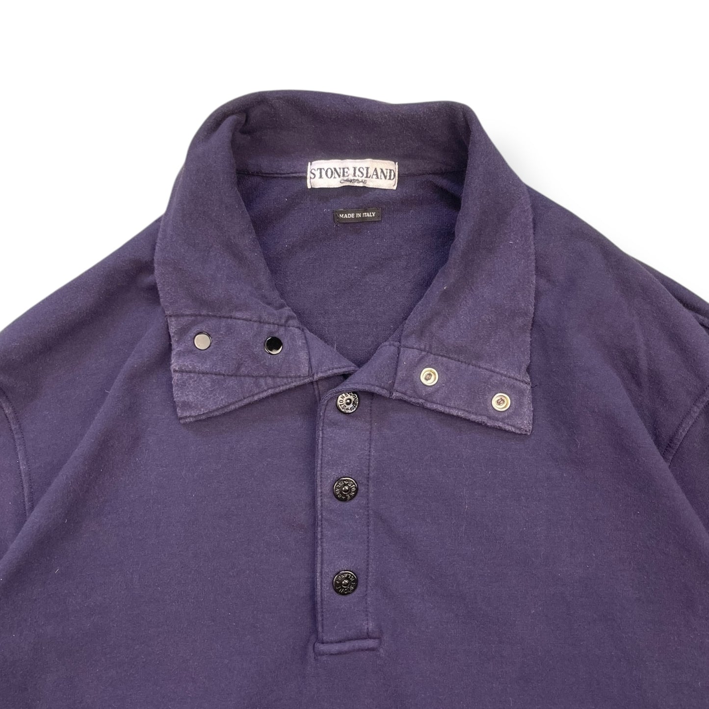 AW2004 Stone Island Long Sleeve Polo Shirt (L)
