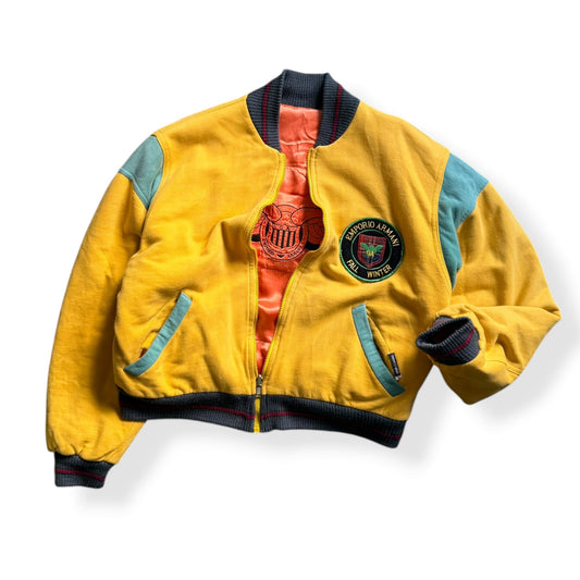 1981/82 Emporio Armani Reversible Bomber Jacket (S)