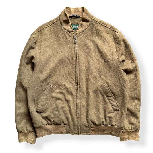 1990's Hugo Boss Loro Piana Cashmere Bomber (L)
