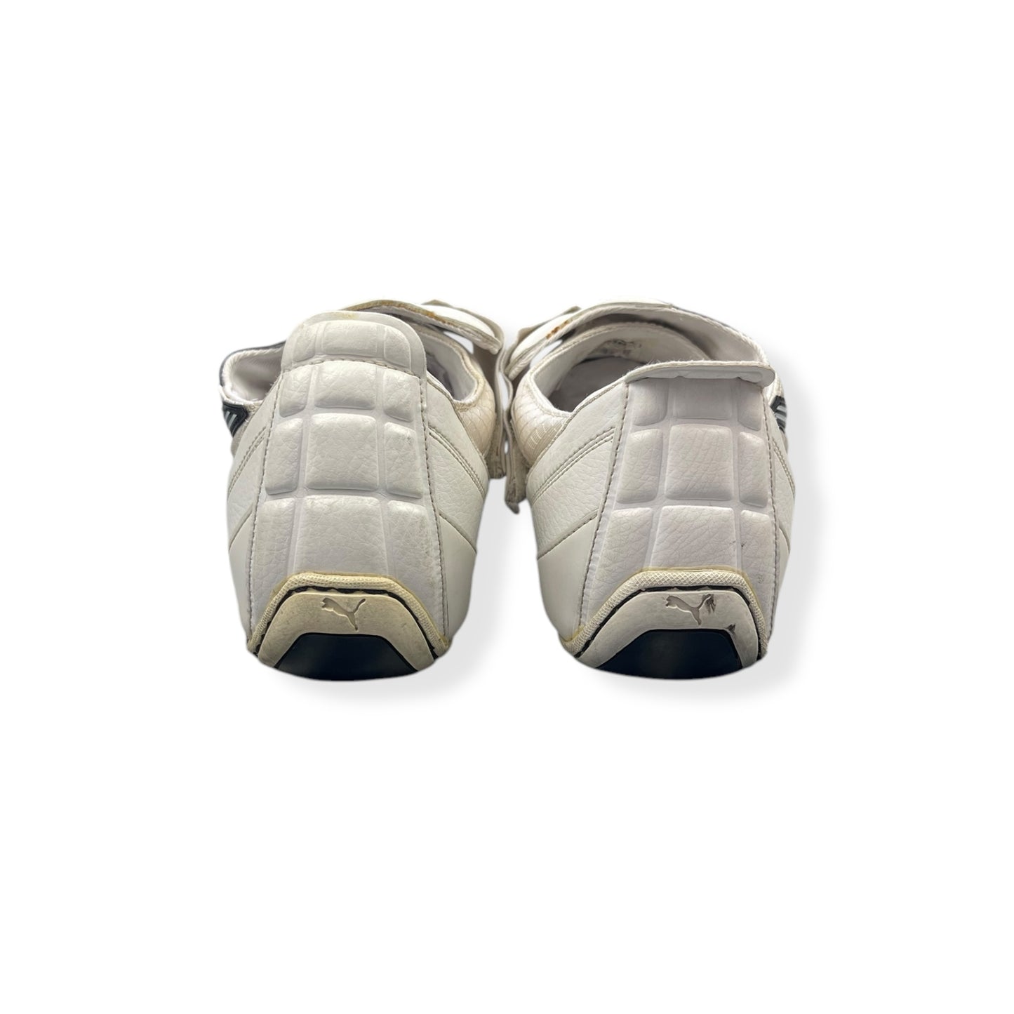 2000's Puma Uke Leather White/Navy (UK8)