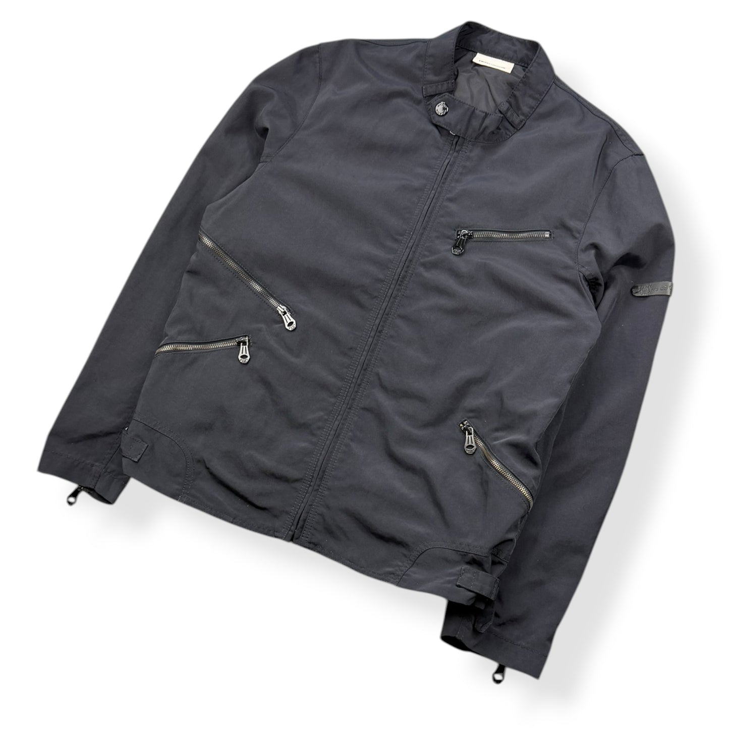 2000's DKNY Multizip Moto Jacket (L)