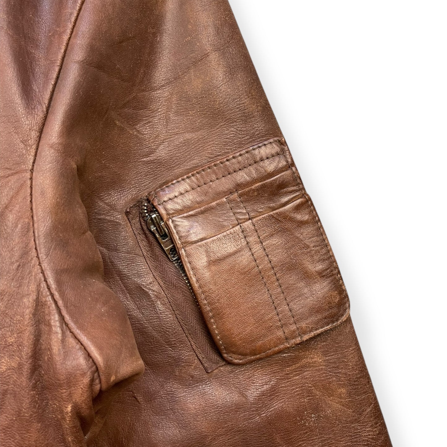 1980's Marithe + Francois Girbaud Millesimes Leather Jacket (M)