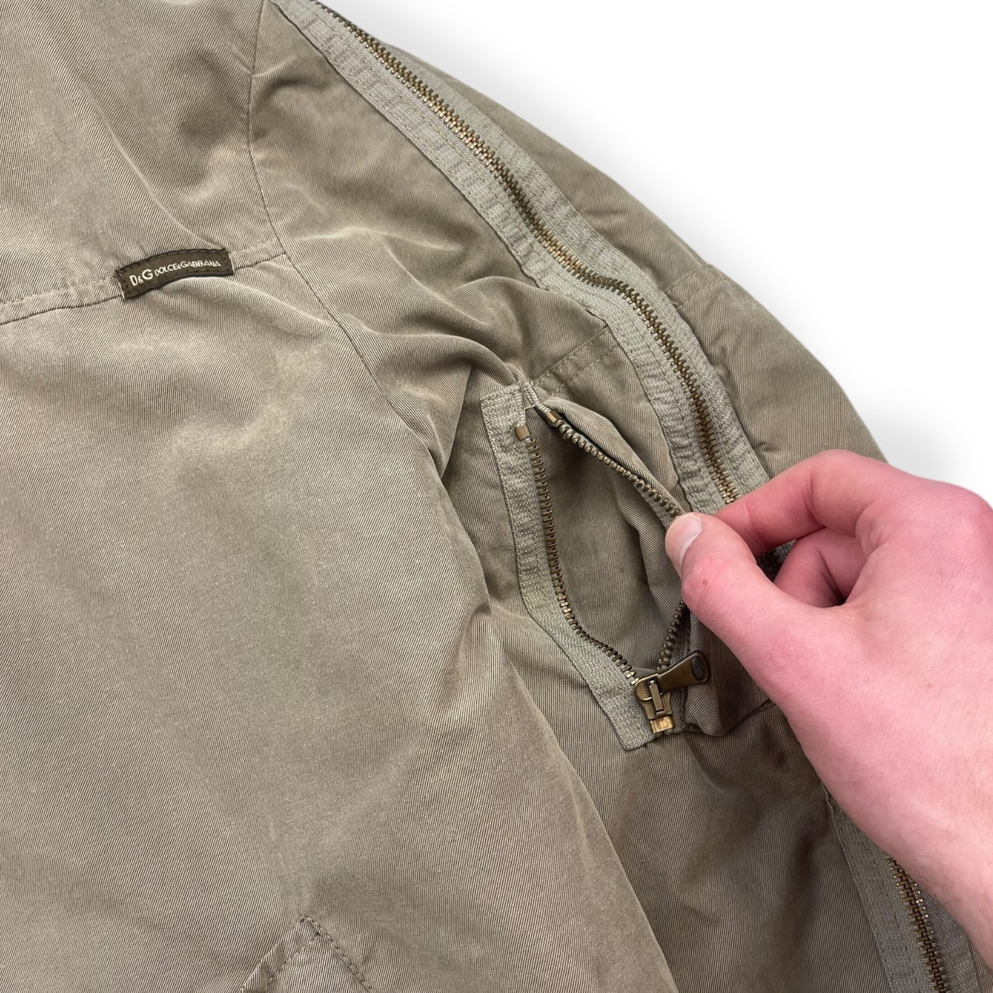 2003 Dolce & Gabbana Cargo Zip Jacket (L)