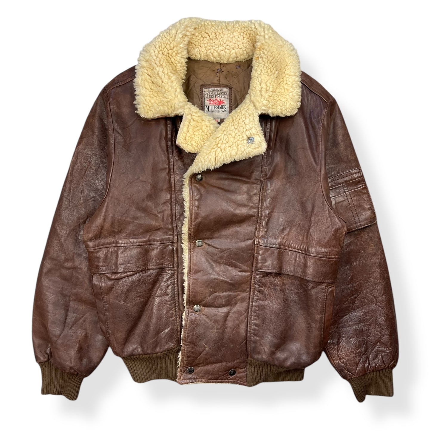 1980's Marithe + Francois Girbaud Millesimes Leather Jacket (M)