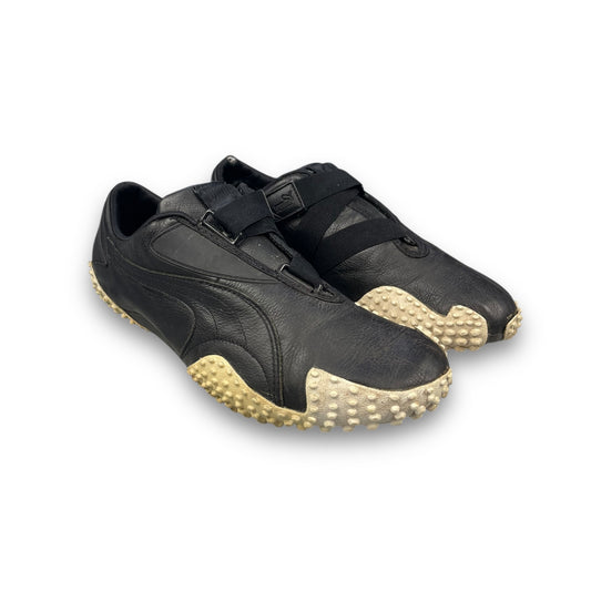 2000's Puma Mostro Leather Black/White (UK9)