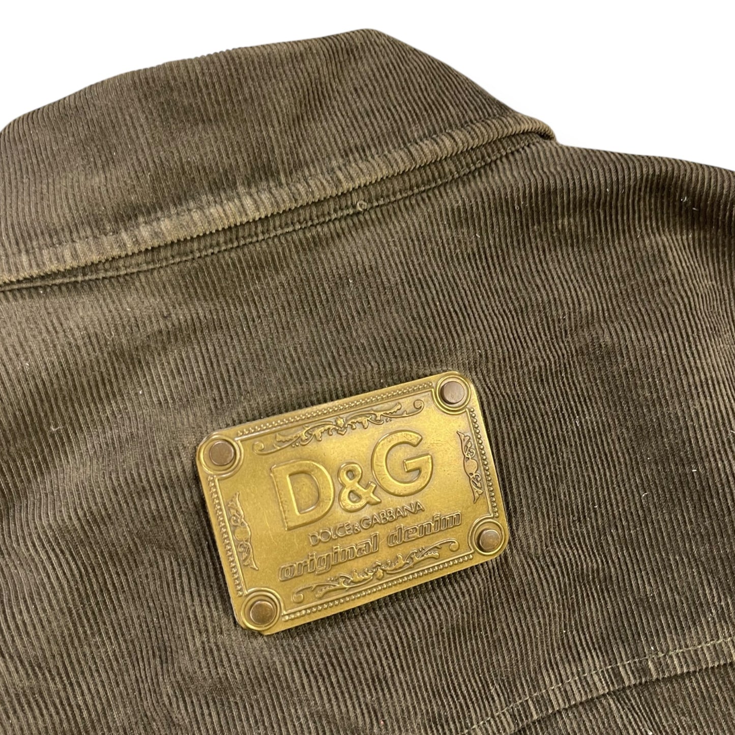 AW2003 Dolce & Gabbana Corduroy Cargo Jacket (L)