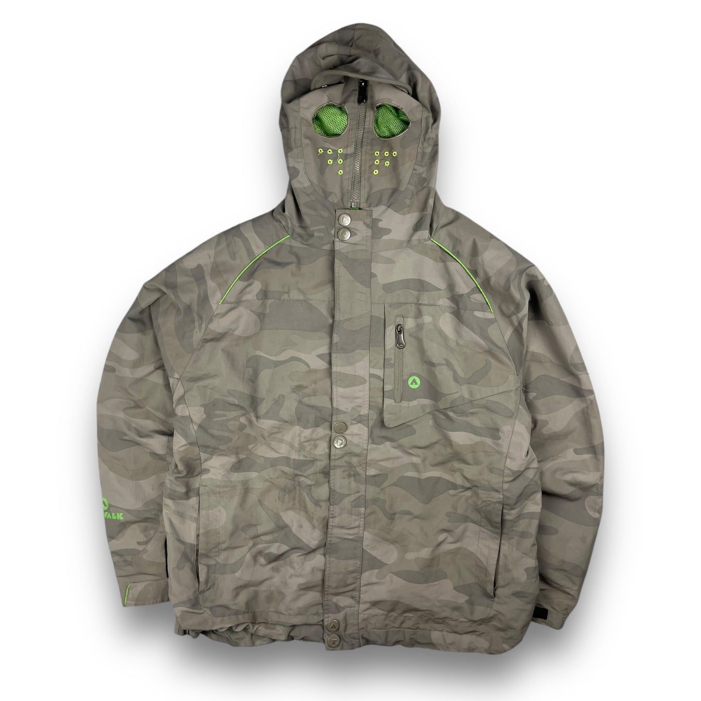 2000's Airwalk Camo Goggle Jacket (XL)