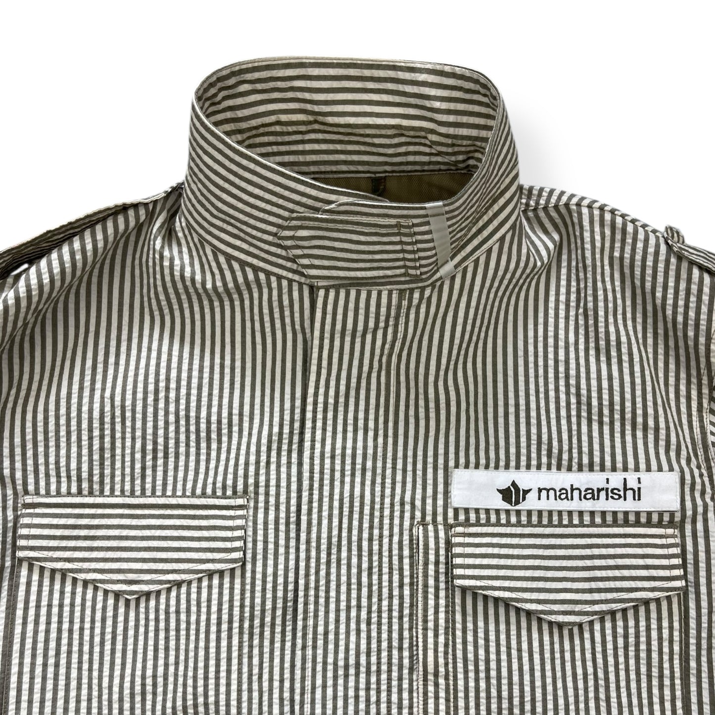 2000's Maharishi Seersucker M65 Jacket (L)