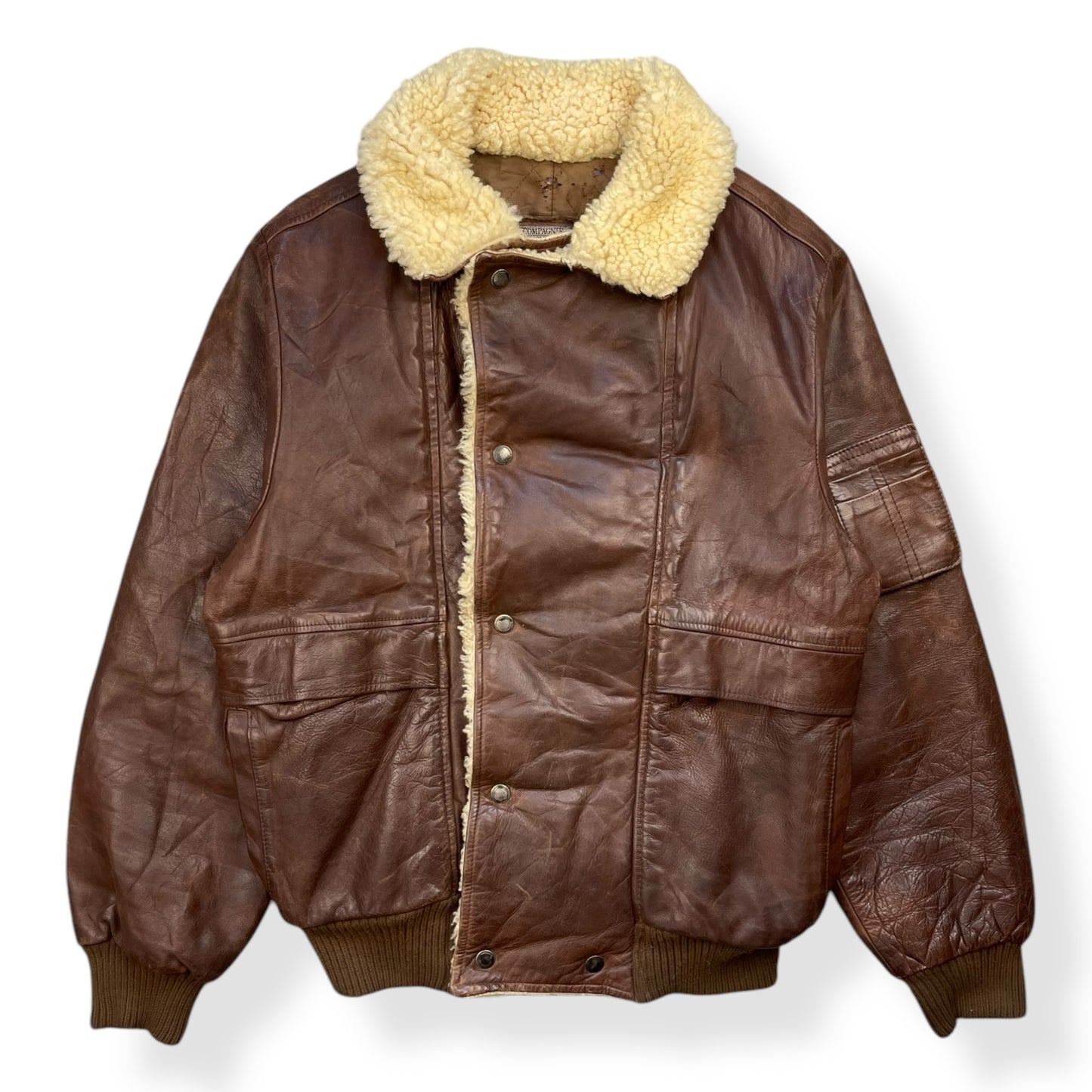 1980's Marithe + Francois Girbaud Millesimes Leather Jacket (M)