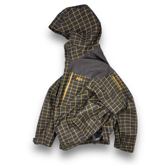 Helly Hansen Asymmetric Zip Plaid Jacket (M)
