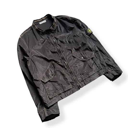 SS2005 Stone Island Nylon Metal Shimmer Jacket (XXL)