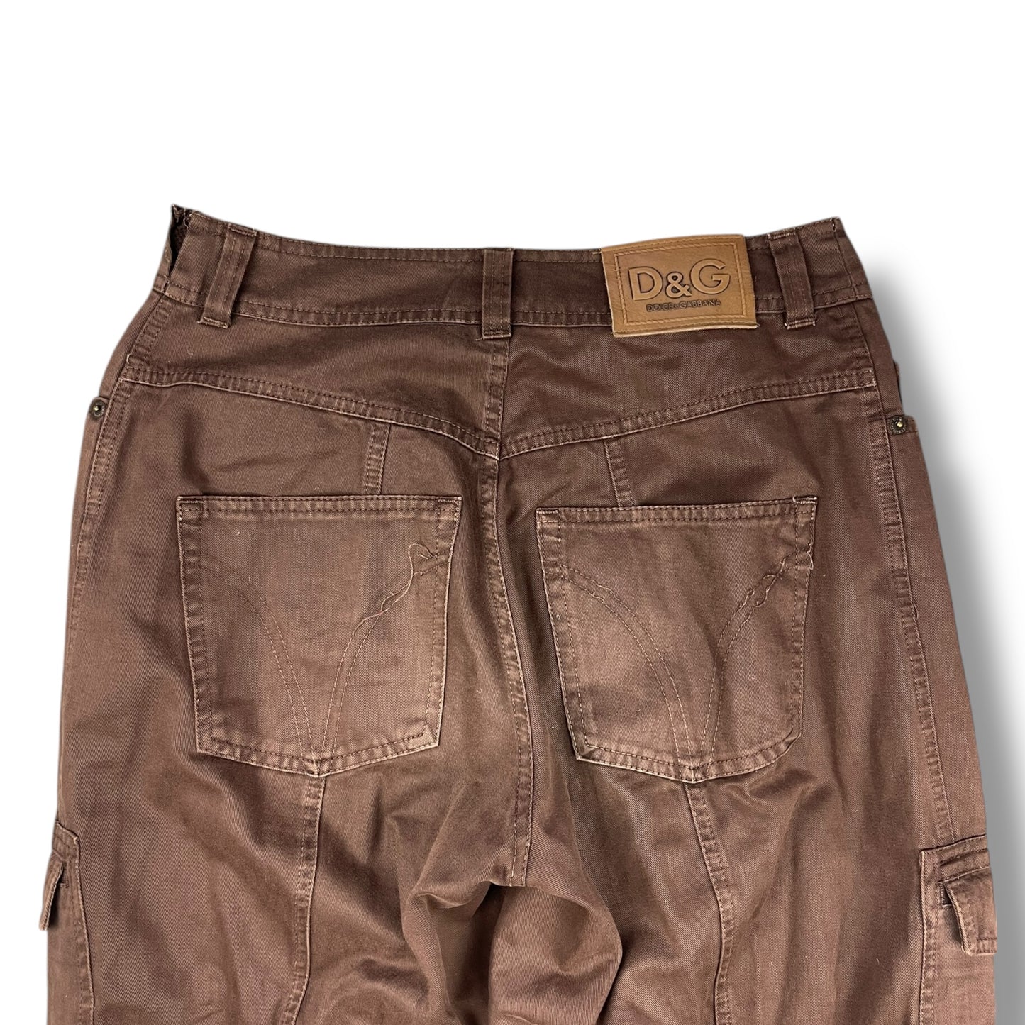 2003 Dolce & Gabbana Full Zip Cargo Trousers (30)