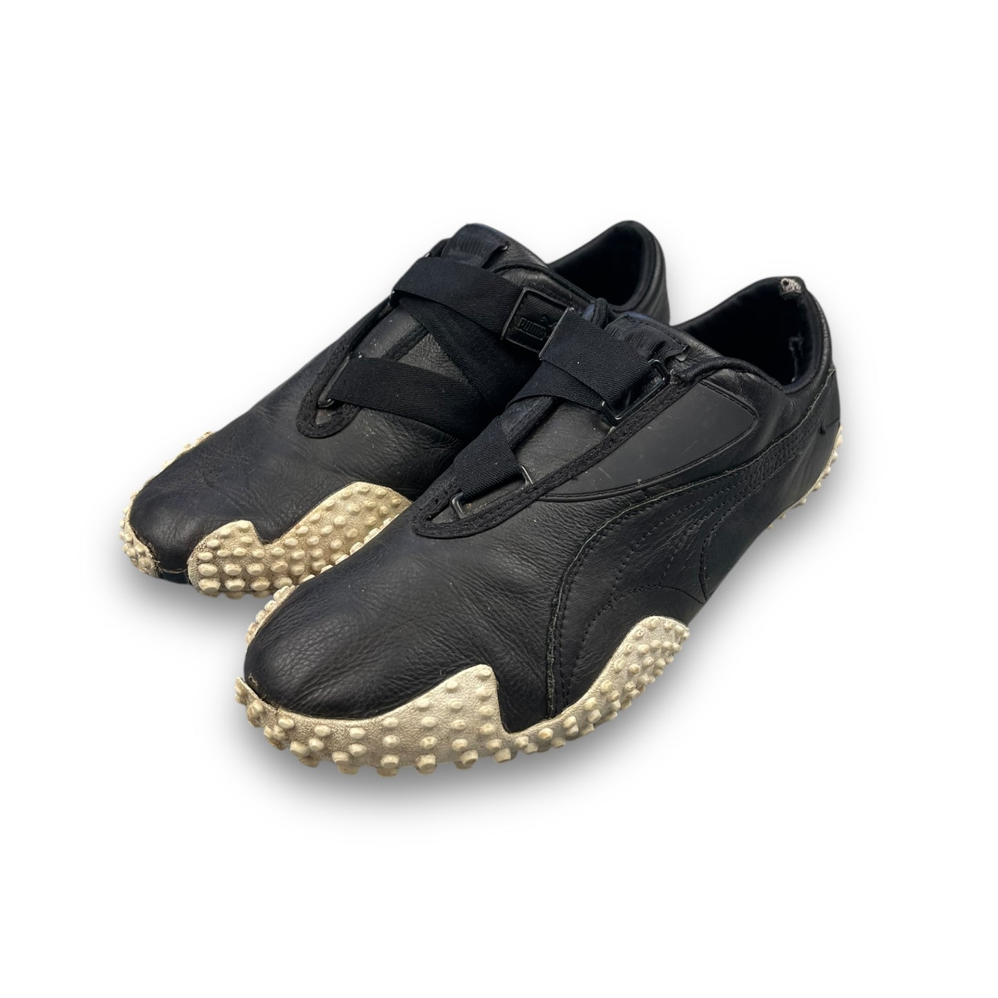 2000's Puma Mostro Leather Black/White (UK9)