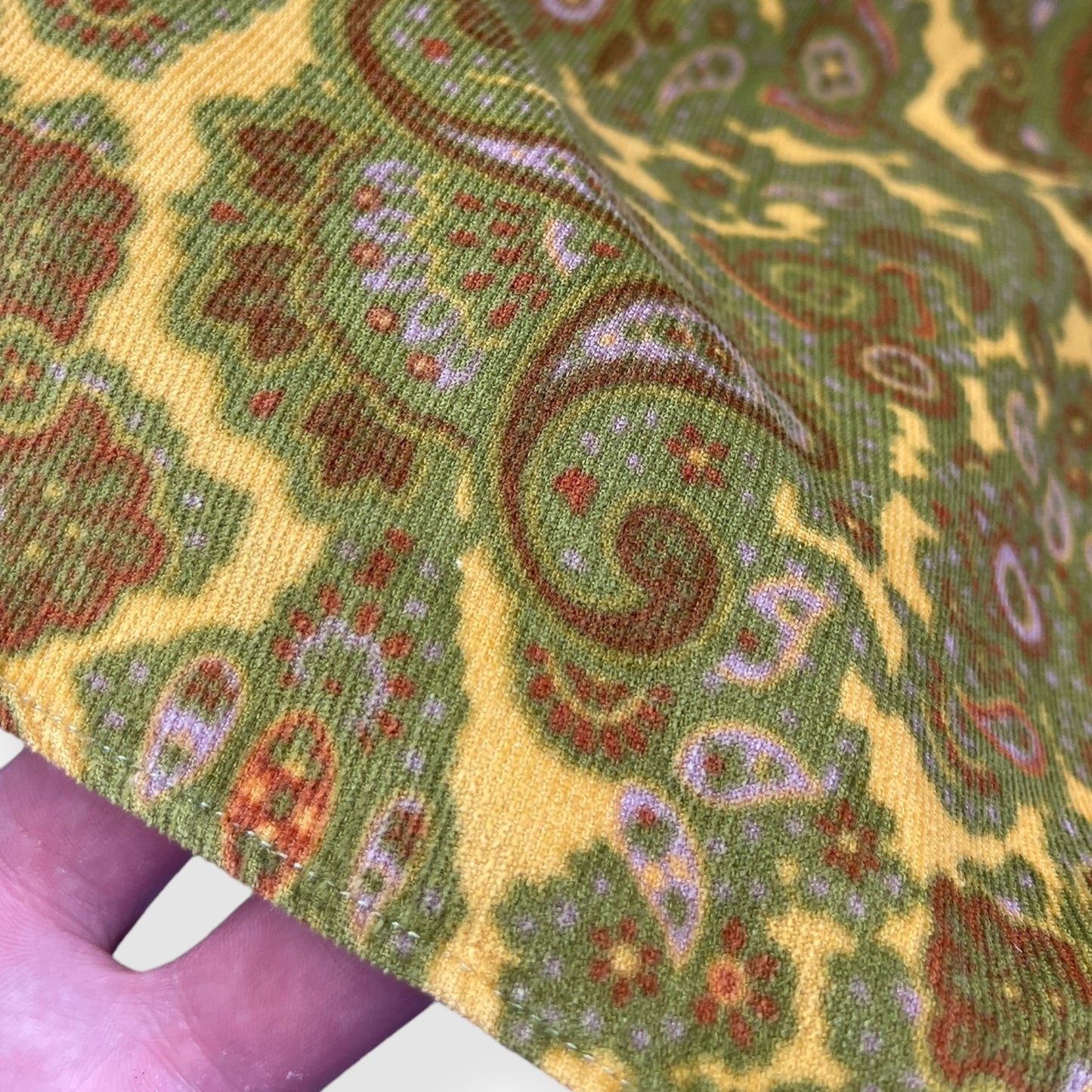 1980's CP Company Corduroy Paisley Shirt (XL)