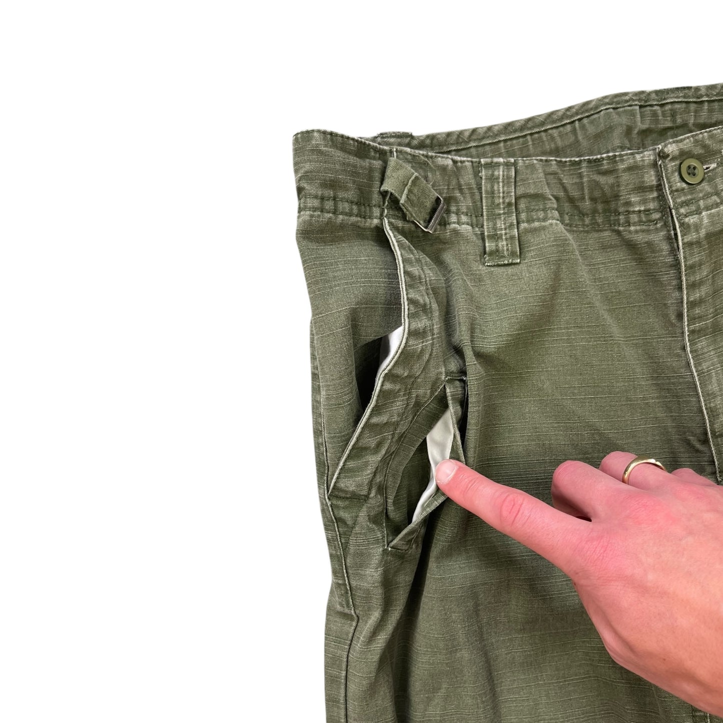 2007 Nike Washed Cargo Trousers (M)