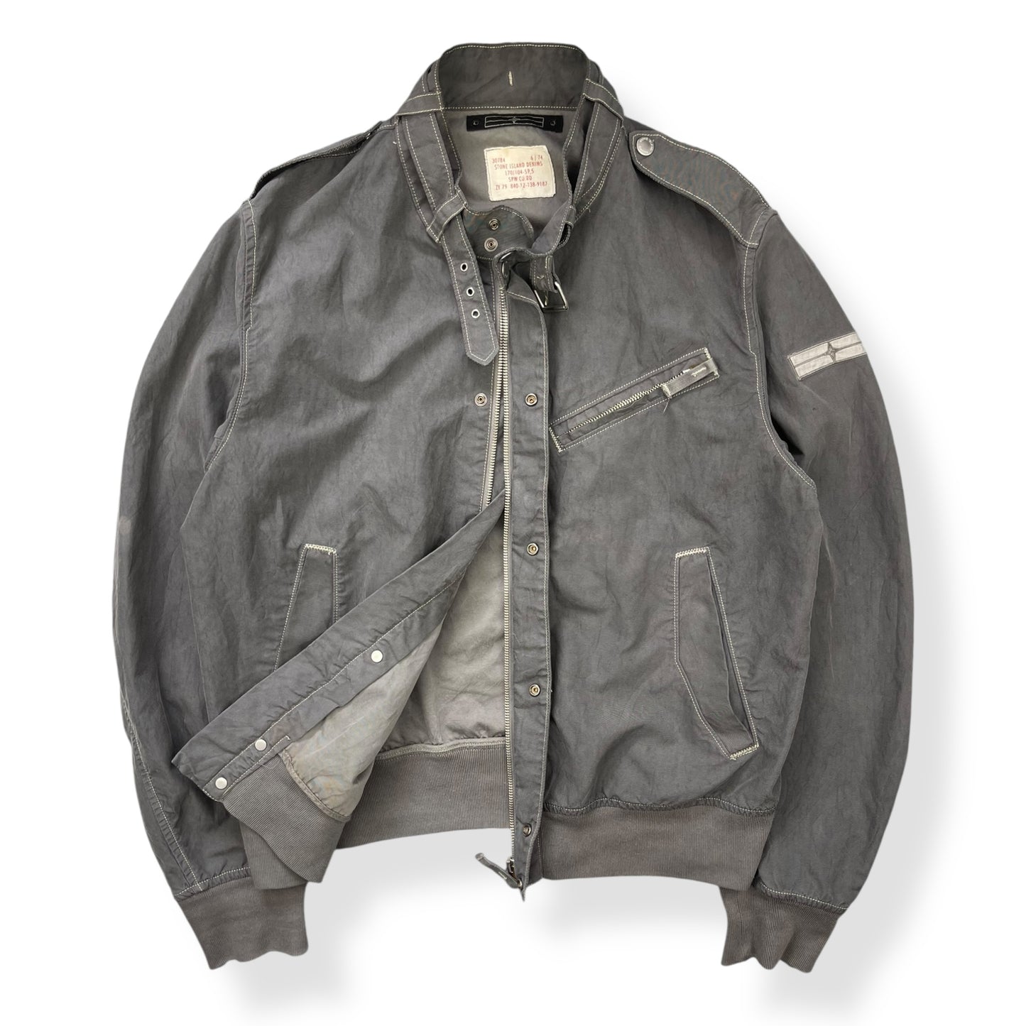 SS2008 Stone Island Denims Flight Jacket (M)