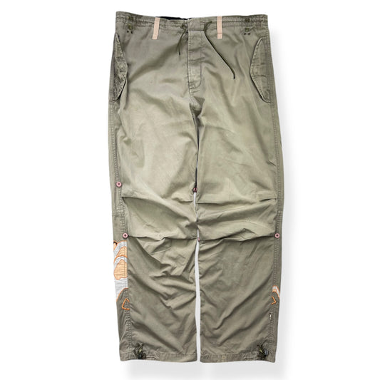 2002 Maharishi Embroidered Mountain Snopants (L)