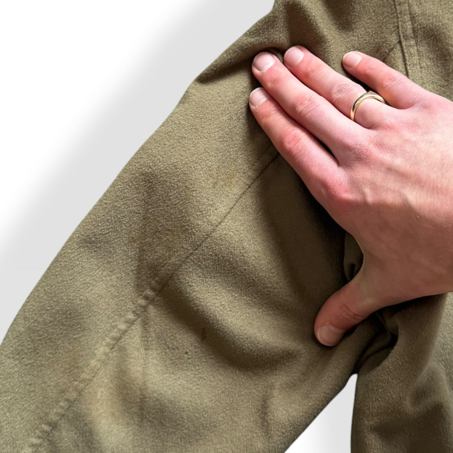 1990's Hugo Boss Loro Piana Cashmere Bomber (L)
