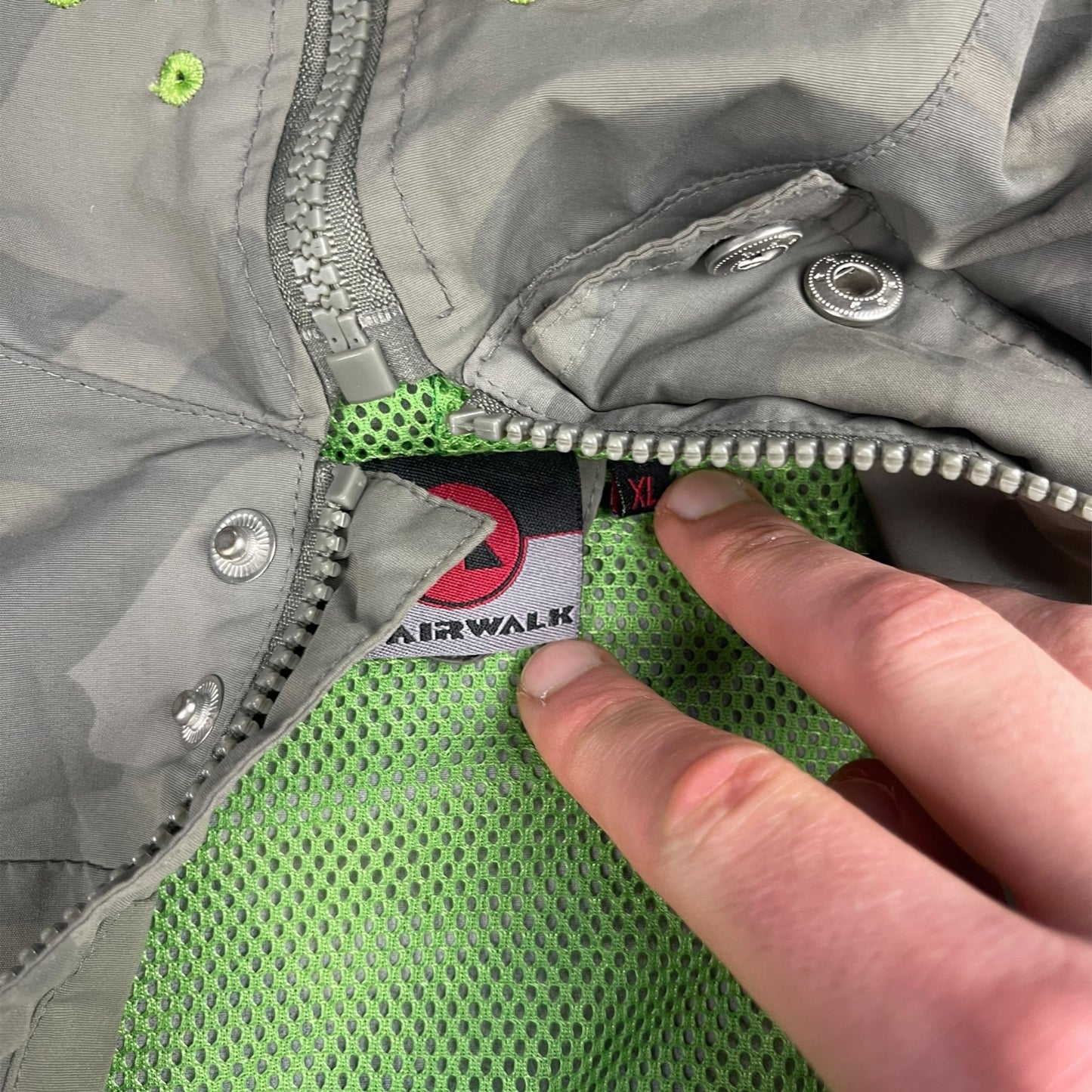 2000's Airwalk Camo Goggle Jacket (XL)