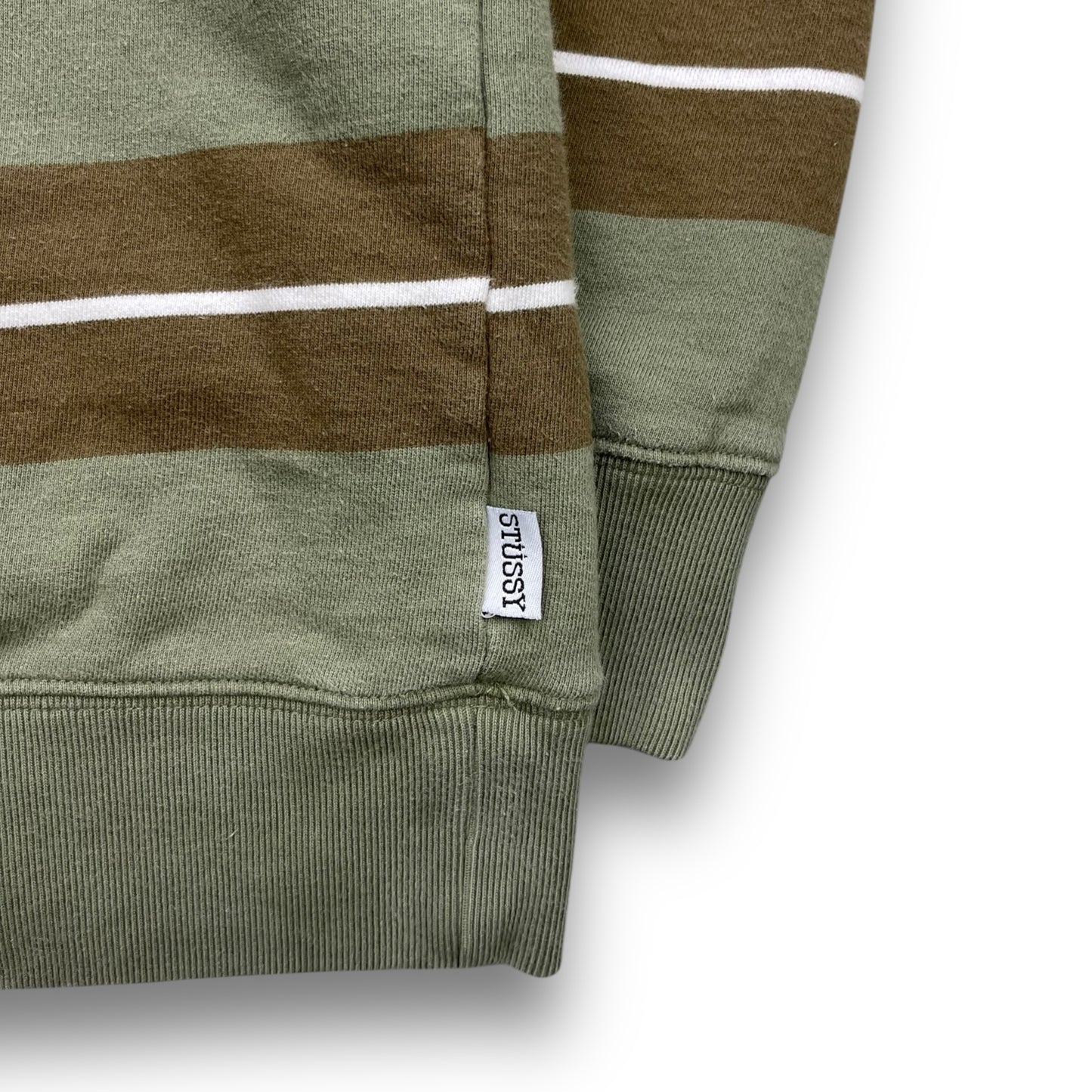 Stussy Striped Sweatshirt (L)