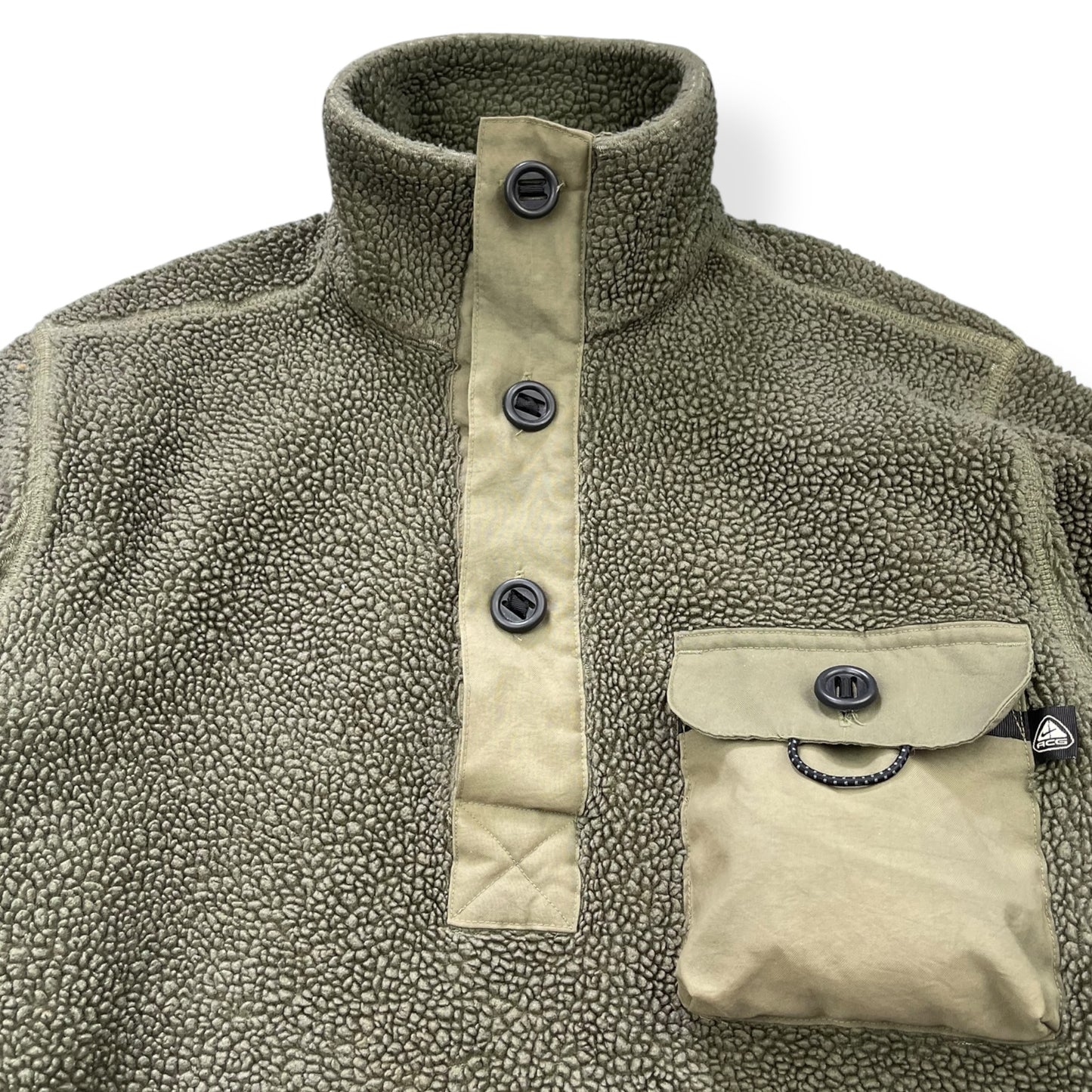 2000's Nike ACG Deep Pile 3D Pocket Fleece (M)