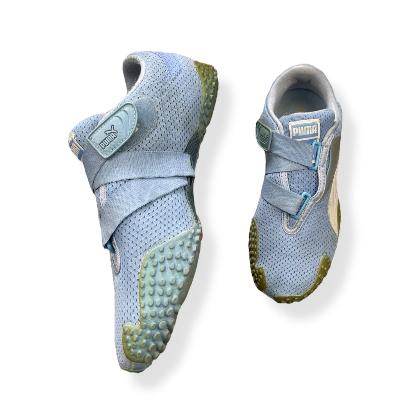 2000's Puma Mostro Mesh Baby Blue/White (UK7)