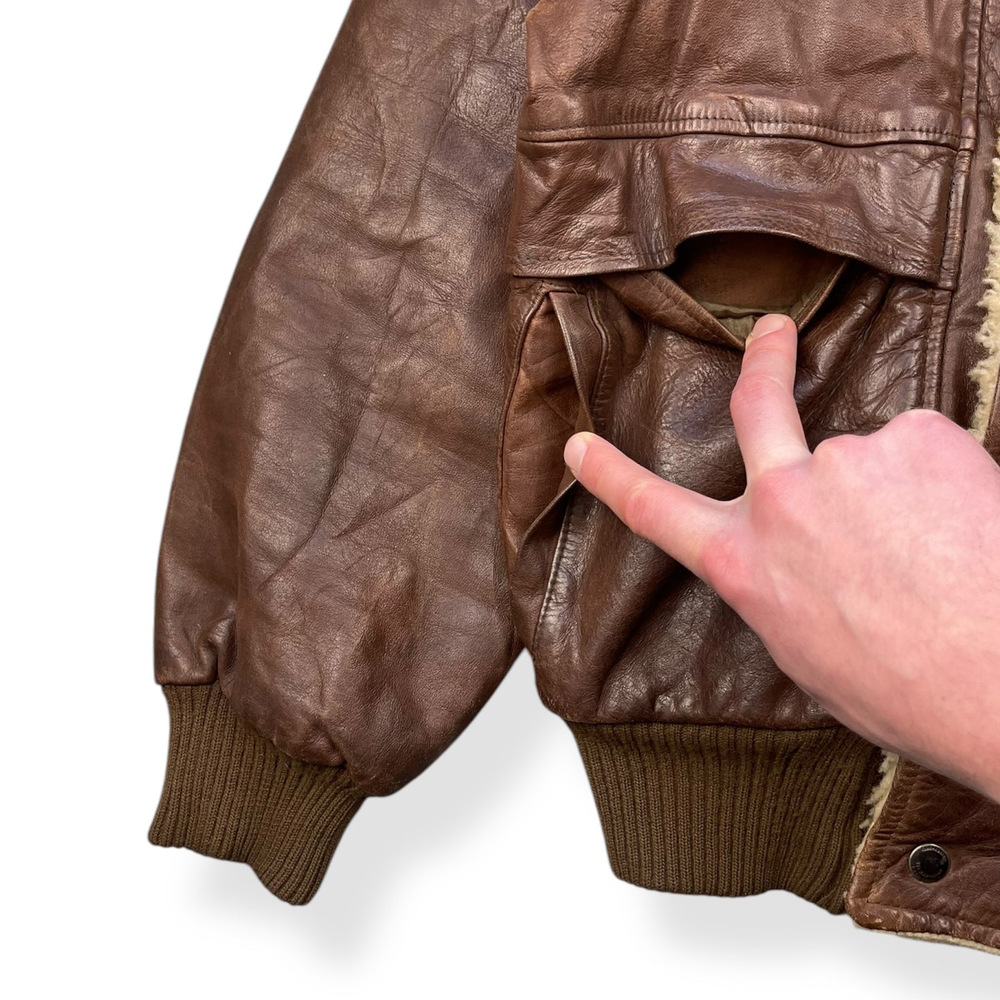 1980's Marithe + Francois Girbaud Millesimes Leather Jacket (M)