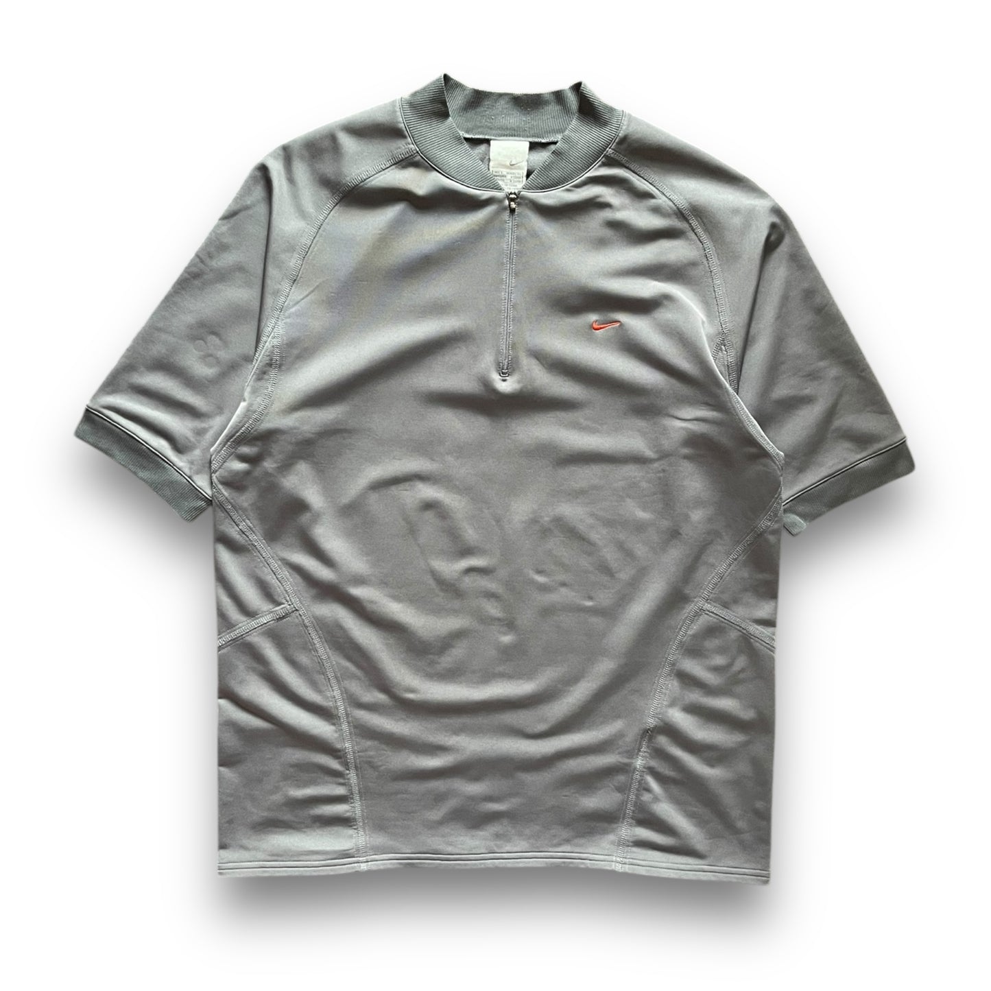 2000's Nike White Label 1/4 Zip Top (L)