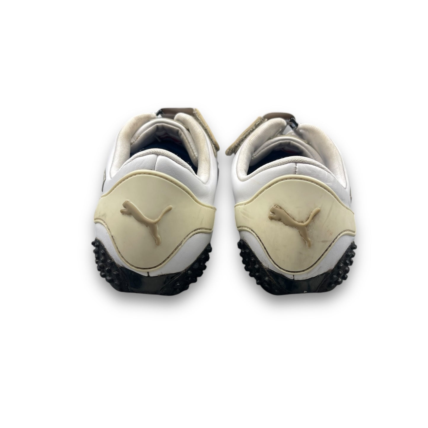 2000's Puma Mostro Leather White/Cream/Blue (UK9)