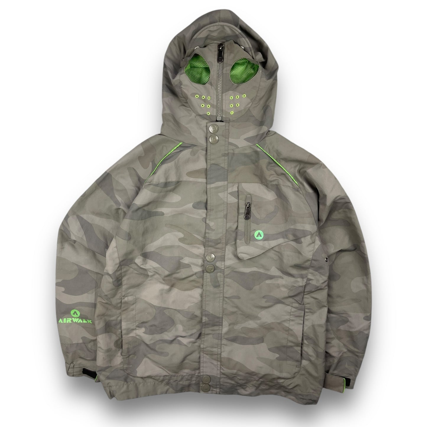 2000's Airwalk Camo Goggle Jacket (S/M)