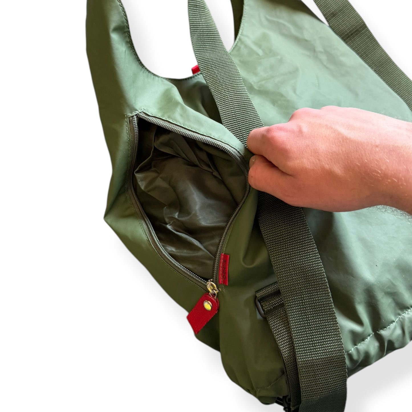 2000's Hugo Boss 'Red Tab' PVC Backpack