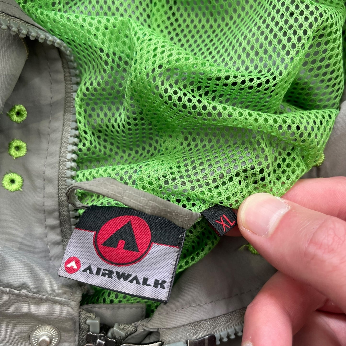 2000's Airwalk Camo Goggle Jacket (XL)