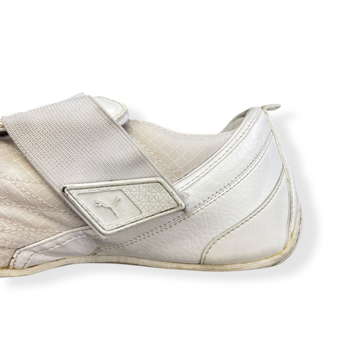2000's Puma Uke Leather White/Navy (UK8)