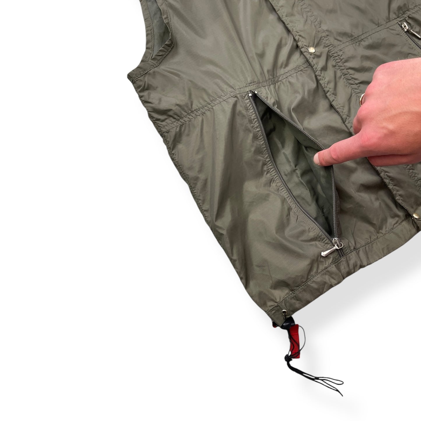 2000's Diesel Parachutech Hooded Gilet (S)