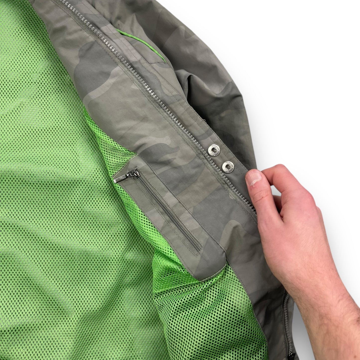 2000's Airwalk Camo Goggle Jacket (S/M)