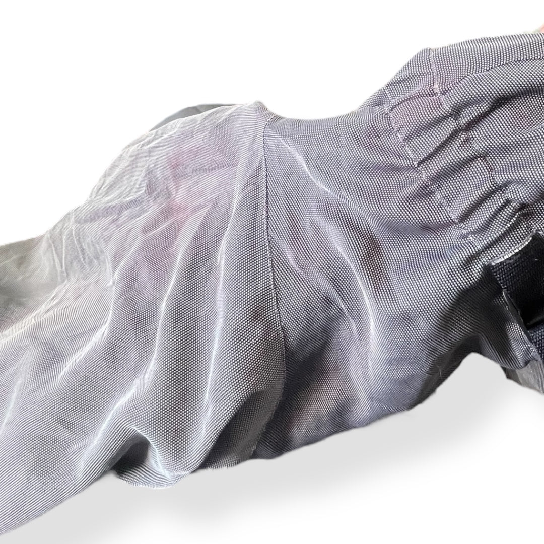 2000's New Balance Iridescent Asymmetric Cargo Pocket Jacket (L)
