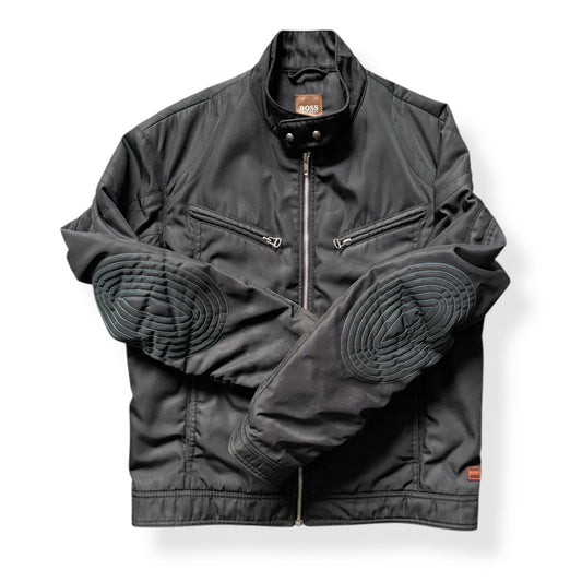 2000's Hugo Boss 'Orange' Elbow Stitch Biker (M)