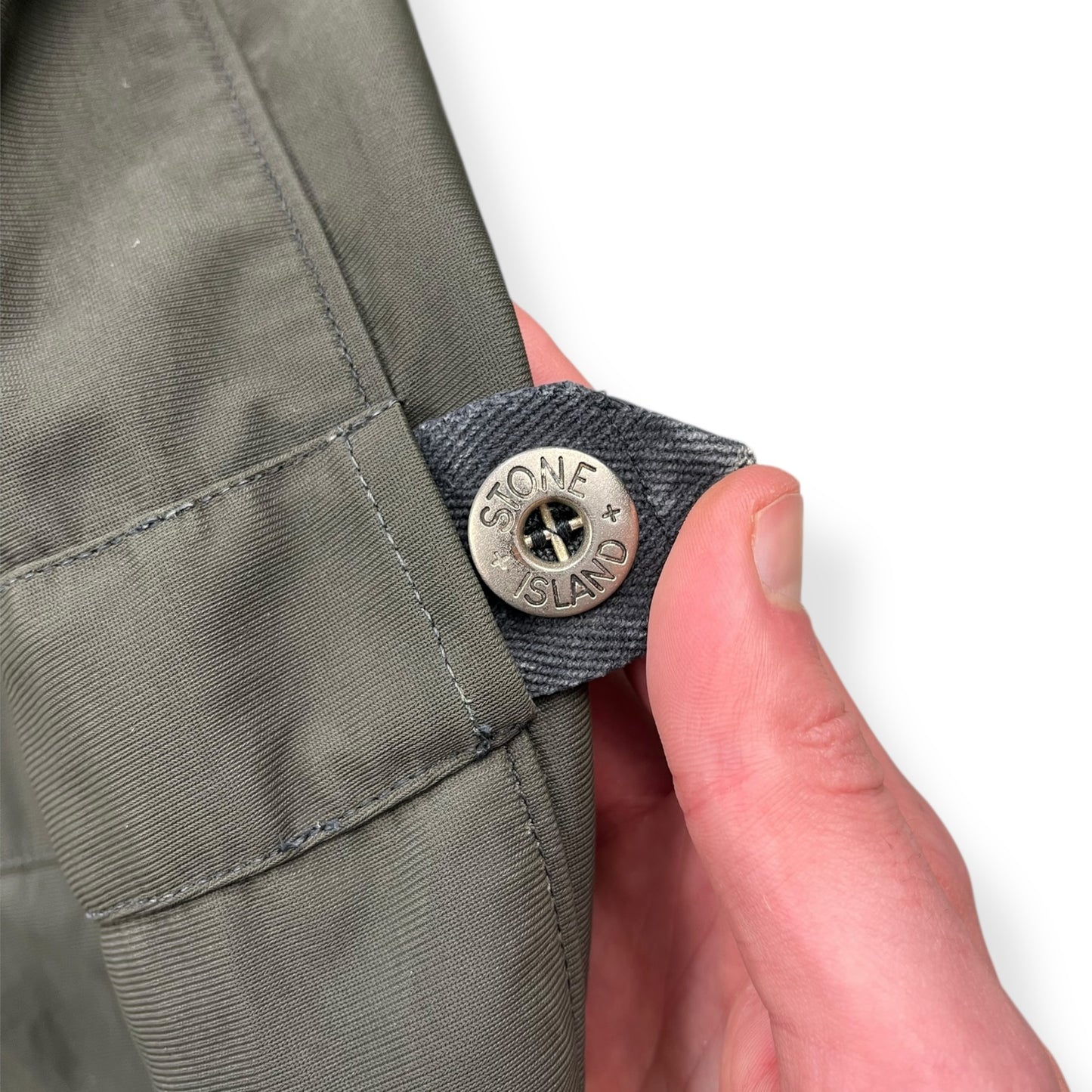SS2000 Stone Island Nylam Dual Zip Jacket (XL)