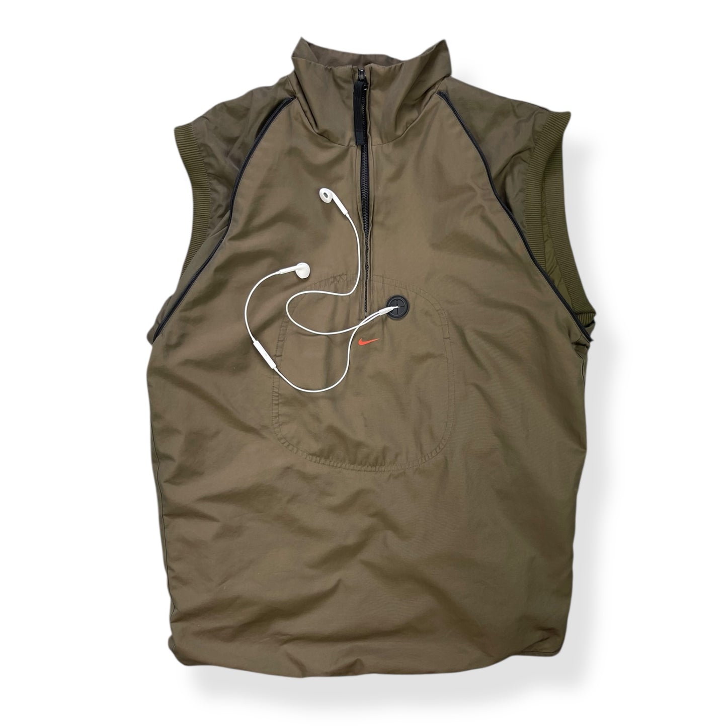 2000's Nike 2in1 Convertible MP3 Jacket / Gilet