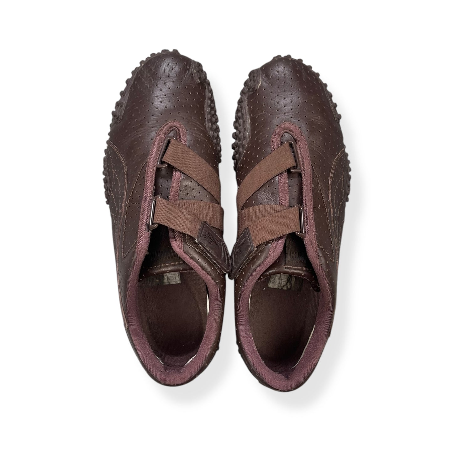 2000's Puma Mostro Perforated Leather Brown (UK9)