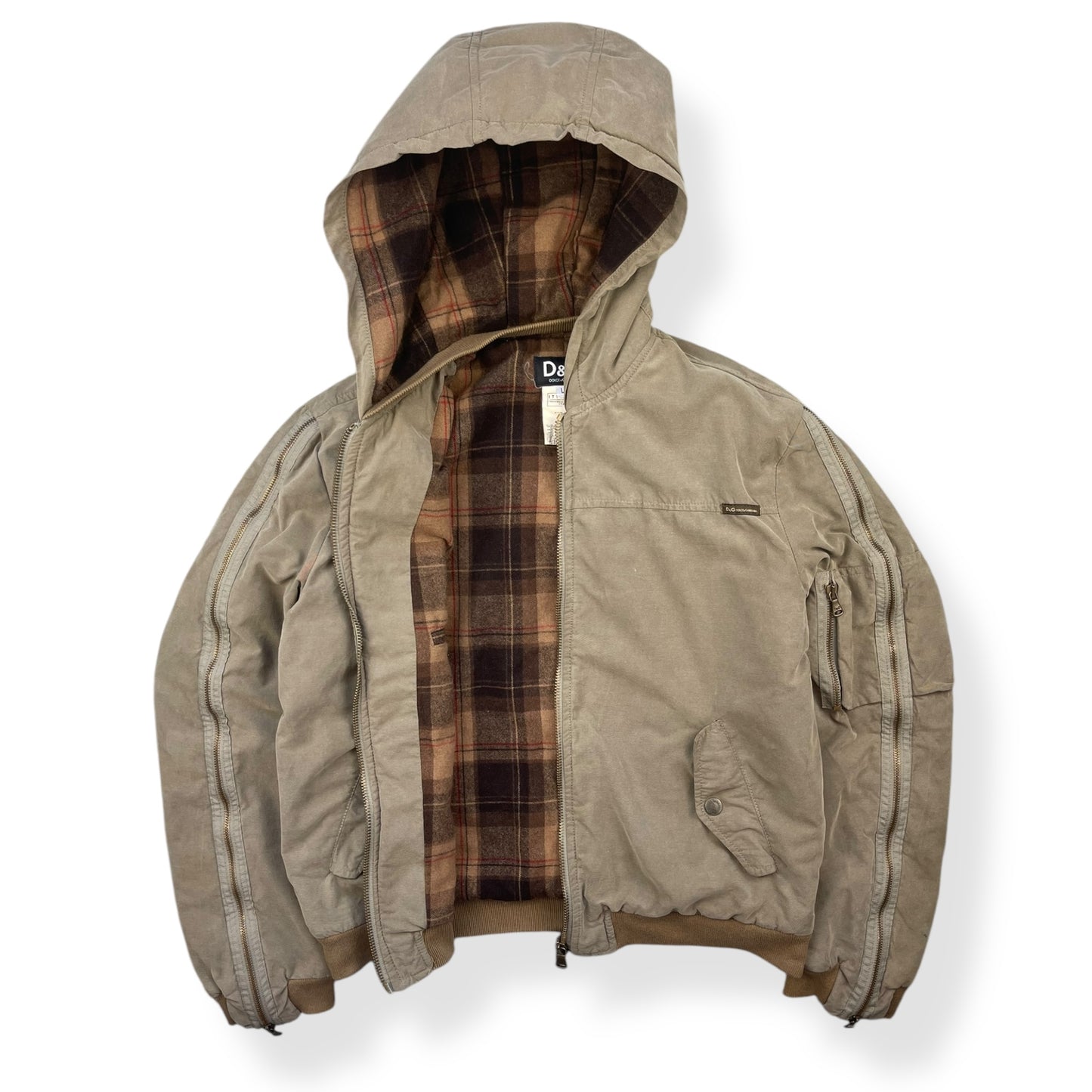 2003 Dolce & Gabbana Cargo Zip Jacket (L)