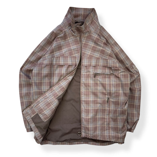 2000's Kickers Plaid Lightweight Jacket (XL)